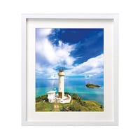 ハクバ 木製額縁 MM01 4切サイズ ホワイト FWMM01WT4