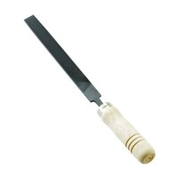 アズワン 鉄工用ヤスリ 木柄付 平 中目 刃長150 THI15002S