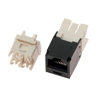 パンドウイットコーポ カテゴリ6モジュラージャック 黒 CJ688TGBL