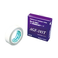 中興化成工業 高離型フッ素樹脂ガラスクロス粘着テープ AGF103T 0.13t×19w×10m AGF103T13X19