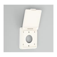 アメリカン電機 防水パネルリフトカバー 小穴 PLC35W PLC35W 1個