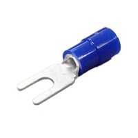 ニチフ端子工業 環境配慮形絶縁被覆付Y形端子 100個入 TMEX2Y3BLU