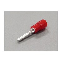 ニチフ端子工業 環境配慮形絶縁被覆付棒形端子 100個入 TMEXTC1.2516RED