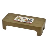 パール金属 マルチステップワイド ロータイプ ブラウン HB3071