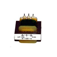 トヨズミデンゲ トランス 単相:複巻 1次:100V 2次:12V 60mA センタータップ HP126