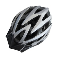 サギサカ 大人用自転車ヘルメット シルバー 46270