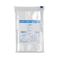 伊藤忠リーテイル チャック袋 B7 100X140mm 1ケース(200枚×40袋入) ZBT5 1ケース