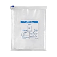 伊藤忠リーテイル チャック袋 A4 240X340mm 1ケース(100枚×15袋入) ZBT10 1ケース