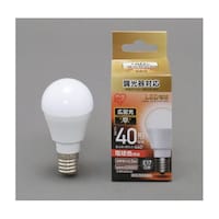 アイリスオーヤマ LED電球 広配光 調光 40形相当 電球色 LDA5LGE17/D4V3