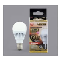 アイリスオーヤマ LED電球 全方向 60形相当 電球色 LDA8LGE17/W6T5