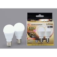 アイリスオーヤマ LED電球 全方向 25形相当 電球色 2個セット LDA2LGE17/W2T52P