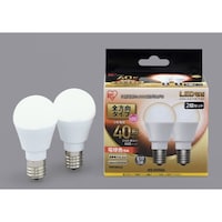 アイリスオーヤマ LED電球 全方向 40形相当 電球色 2個セット LDA4LGE17/W4T52P