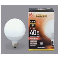 アイリスオーヤマ LED電球 ボール電球 40形相当 電球色 LDG4LG4V4