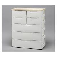 アイリスオーヤマ MUチェスト 白 5段 MU7234
