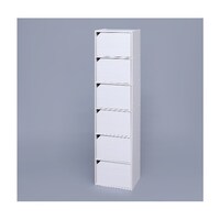 アイリスオーヤマ モジュールボックス 扉付タイプ オフホワイト MDB6D