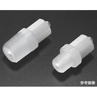 フロンケミカル PCTFE オス・ルアーロック継手 R1/8 NR0302001