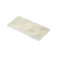 RS Pro 結束バンドベース HC 長さ 19.5mm 幅 19.5 mm ナイロン 66 ナチュラル 1袋(50個入) 227996 227996 1袋