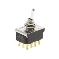 RS Pro TE Connectivity トグルスイッチ 4PDT OnOn 316995 316995 1個