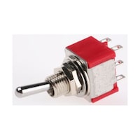 RS Pro トグルスイッチ DPDT OnOffOn ハンダ端子 394421 394421 1個