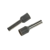 RS Pro 圧着ブーツレースフェルール 最大ワイヤサイズ 12AWG グレー ピン径 3.2mm 1袋(100個入) 1571250 1571250 1袋
