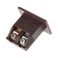RS Pro 熱電対コネクタ ミニチュアパネルソケットコネクタ Tタイプ ミニチュア 4559900 4559900 1個