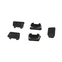 RS Pro Dsubコネクタダストキャップ 黒 9極 1袋(5個入) 6660939 6660939 1袋