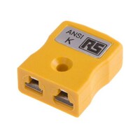 RS Pro 熱電対コネクタ ミニチュアクイックワイヤソケットコネクタ Kタイプ ミニチュア 7691173 7691173 1個