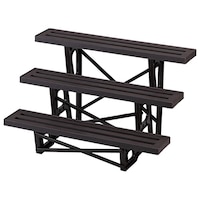 ベストコ ボタニカルスタイル フラワースタンド 3段900 90×56×54.5cm MA2204