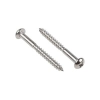 RS Pro 木ねじ 50mm Length 丸形 ねじサイズ: 5mm 1袋(50個入) 1443521 1443521 1袋