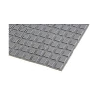 RS Pro 防振ゴム 角形 グレー,高さ:3mm 1袋(100個入) 1735946 1735946 1袋