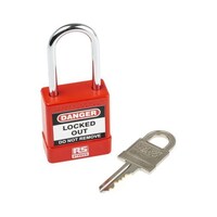 RS Pro ロックアウト 1穴 スチール Safety Lockout Padlock 1751180 1751180 1個