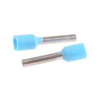 シュナイダーエレクトリック 棒端子 最大ワイヤサイズ 0.75mm2 最大ワイヤサイズ 20AWG 青 ピン径 1.6mm 1箱(200個入) AZ5CE007 AZ5CE007 1箱