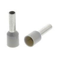 シュナイダーエレクトリック 棒端子 最大ワイヤサイズ 2.5mm2 最大ワイヤサイズ 14AWG グレー 1箱(200個入) AZ5CE025 AZ5CE025 1箱