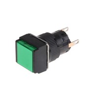 シュナイダーエレクトリック 照光式押しボタンスイッチ Harmony XB6シリーズ 16mm 緑 XB6ECW3B1P XB6ECW3B1P 1個