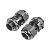 RS Pro ケーブルグランド 径:M20 材質:ナイロン (ボディ) ロックナット付き 1袋(5個入) 6694664 6694664 1袋