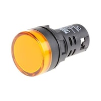 RS Pro パイロットランプ 表示灯 LED灯 黄 7637915 7637915 1個