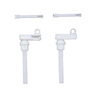 SANEI 便座取付具 ホワイト 2個入 PW90233