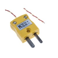 RS Pro 熱電対センサ, Kタイプ ミニチュアプラグ, 75°C → +250°C, 10m ANSI 8479748 8479748 1個