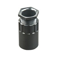 シュナイダーエレクトリック コンジット アダプター 黒 PVC 1袋(10個入) PFA25B PFA25B 1袋