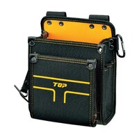 トップ工業 電工腰袋2段タイプ(中) TPD201M TPD201M 1個