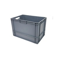 RS Pro ユーロコンテナ 76L 400mm x 400mm x 550mm PP グレー 1631907 1631907 1個