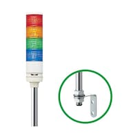 シュナイダーエレクトリック 積層式LED表示灯 赤黄緑青 XVC6B45S(RYGB) XVC6B45S(RYGB) 1個