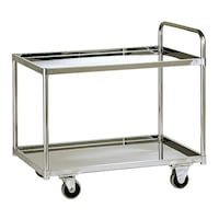 テックサス ステンレス2段台車 DN2U7545E 1台