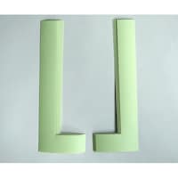 セーフラン安全用品 階段用蓄光ステッカー 230×76mm 1セット(5対入) 20158