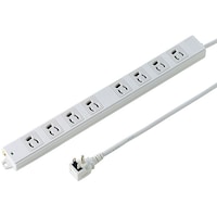 サンワサプライ 工事物件タップ 8個口 5m TAPK8L5 TAPK8L5 1本