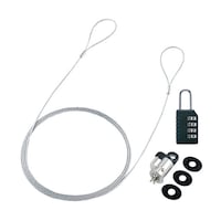 サンワサプライ パソコンセキュリティワイヤーロック ダイヤル錠タイプ SL60