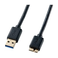 サンワサプライ USB3.0マイクロケーブル AMicroB 1m KU30AMC10BK