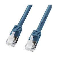 サンワサプライ ツメ折れ防止カテゴリ5eSTPLANケーブル KBSTPTS02BL