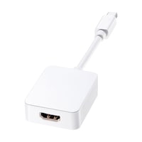 サンワサプライ 4K対応 MiniDisplayPortHDMI変換アダプタ ADMDPHD008