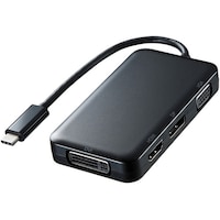 サンワサプライ USBTypeCHDMI/VGA/DVI/DisplayPort変換アダプタ ADALCHVDVDP